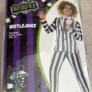 Spirit Beetlejuice Kids Costume - Black and White Stripes